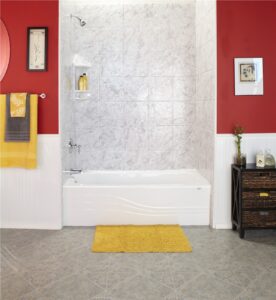 Red shower replacement