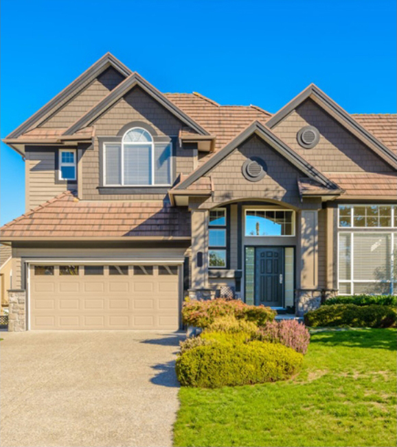 Home with picture window replacements
