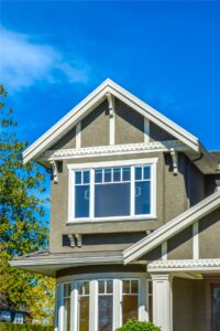 Vinyl windows on Florida home
