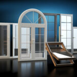 A collection of various window styles with a dark background